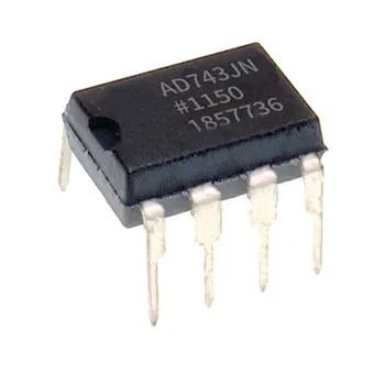 1 ШТ AD743JNZ DIP-8 AD743 AD 743JNZ AD743JN Сверхнизкошумящий операционный усилитель с двойным транзистором