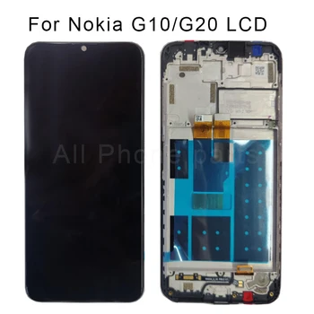100% IPS Оригинальный Дисплей Для Nokia G10 LCD TA-1334 Дисплей С Сенсорным Экраном Дигитайзер В Сборе Для Nokia G20 LCD TA-1336 Экран