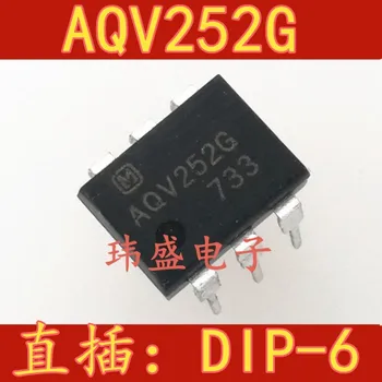 10шт AQV252 AQV252G DIP-6 ic
