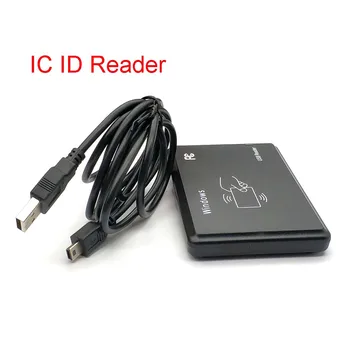 125 кГц 13,56 МГц RFID-Считыватель USB Датчик приближения Считыватель смарт-карт Без Устройства Выдачи Накопителя USB для Контроля доступа IC ID Reader