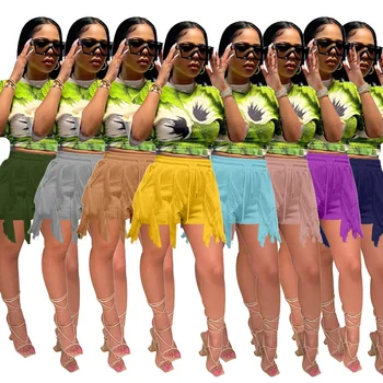 2022 Модные Роскошные Дизайнерские женские Новые Короткие брюки в уличном повседневном стиле с эластичной высокой Талией, Однотонные Короткие брюки