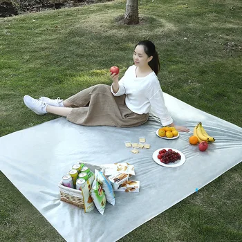 2023 Новый весенний коврик для пикника, портативный коврик для пикника, водонепроницаемый, утолщенный, влагостойкий, для пикника, складной одноразовый коврик