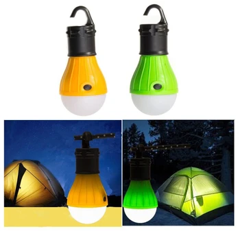3 светодиода Инструменты для выживания на открытом воздухе, легкая походная палатка, подвесная приключенческая лампа Lantens, портативная светодиодная лампа для охоты, рыбалки, сада