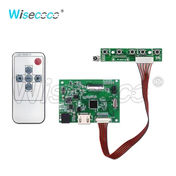 30-контактная плата драйвера управления Wisecoco EDP DIY Kit Интерфейс клавиатуры для ПК Экран 1920x1200/1920x1080/1280x800 PCB800807V6
