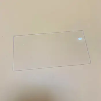 30 штук, общий размер 150x35x2 мм, Прозрачная пластина из кварцевого стекла с УФ-плавлением JGS2