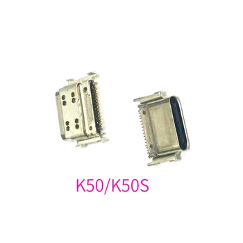 50 шт. для LG K50 K50S K22 Plus USB-порт для зарядки, док-станция, разъем зарядного устройства