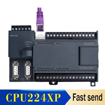 CPU224XP CPU224-E PLC с портом Ethernet заменяет Siemens S7-200 программирующий цифровой 14I/10O аналоговый 2AI 1AO релейно-транзисторный тип