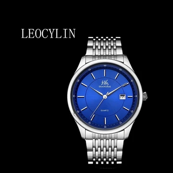 LEOCYLIN shanghai оригинальные модные кварцевые часы Simplicity для мужчин водонепроницаемые деловые наручные часы Relogio Masculino dr0177