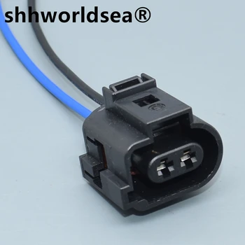 shhworldsea 3.5 series 2-контактный разъем для автомобильной электропроводки с разъемом auto connector 1J0 973 722A 1J0973722A
