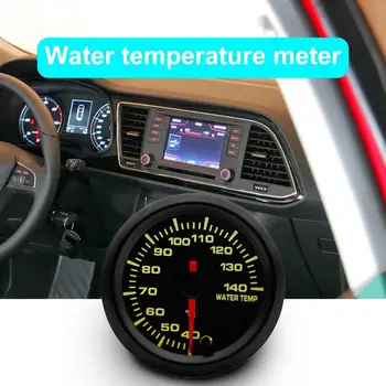Автомобильный манометр Высокоточный ЖК-дисплей 52 мм автомобильные весы Датчик температуры воды для автомобиля