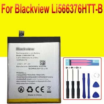 Аккумулятор емкостью 4980 мАч 3,87 В для Blackview Li566376HTT-B