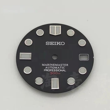 Аксессуары для часов, подходящие для Seiko ultra luminous zifferblatt NH35A лицевая панель в сборе с измененным шрифтом 4R36A