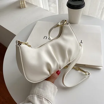 Брендовая Дизайнерская женская сумка через плечо из искусственной кожи, модная простая сумка, маленькая Квадратная сумка через плечо