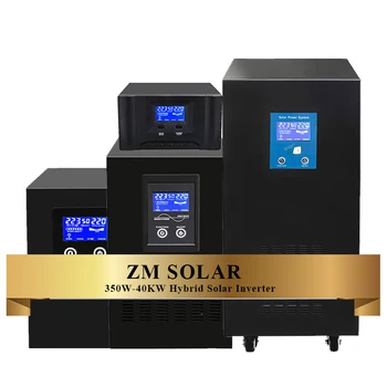 Гибридный солнечный инвертор 4 кВт Инвертор солнечной энергии для зарядки аккумулятора и продажи дополнительной мощности