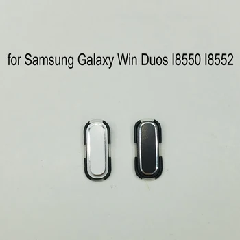 Для Samsung Galaxy Win Duos I8550 I8552 8550 8552 Оригинальная Рамка Корпуса Телефона Новая Кнопка Главного Меню Черный Белый