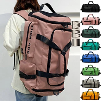 Дорожная сумка большой емкости, Багажная сумка, женская сумка через плечо, Оксфордская спортивная сумка для спортзала, женская сумка через плечо
