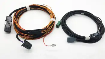 камера заднего вида RVC камера кабель для отслеживания проводов камеры жгут проводов для Audi A4/B8 Q3 Q5