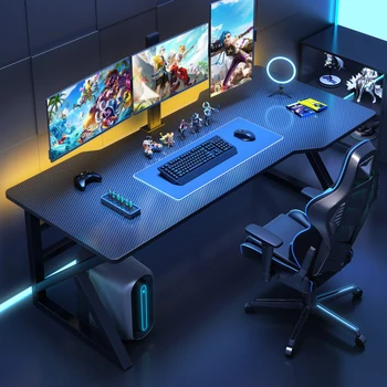 Компьютерный стол, домашний рабочий стол, киберспортивный стол из углеродного волокна, игровой стол