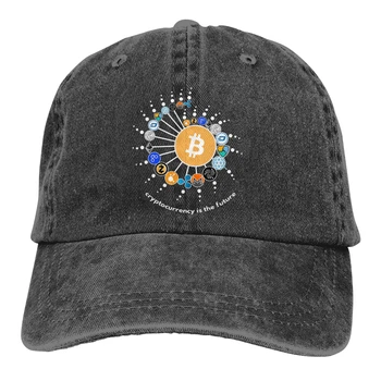 Летняя кепка с Солнцезащитным козырьком, лучшие Криптовалютные кепки в стиле хип-хоп, Ковбойская шляпа для майнеров криптовалюты, остроконечные шляпы