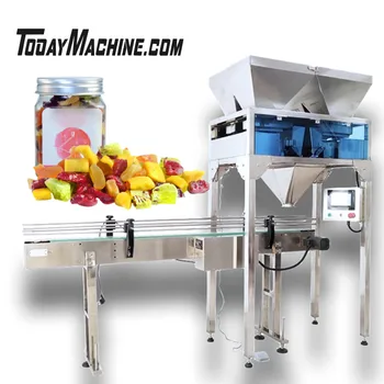 Машина для розлива и упаковки пищевых гранул /линия для взвешивания гранул