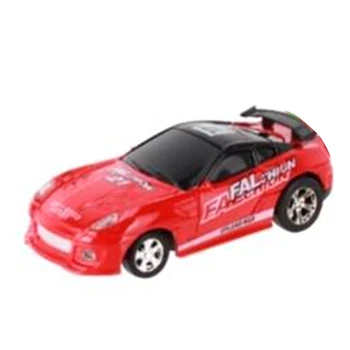 Мини-радиоуправляемый гоночный автомобиль Coke Can с дистанционным управлением (красный)