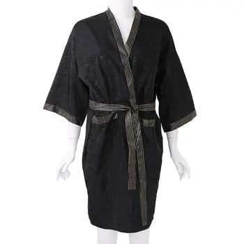 Модный салон для спа-клиентов, халат в стиле Кимоно, водонепроницаемый халат для стрижки волос, халат