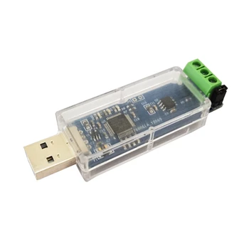 Модуль USB to CAN TJA1051T / 3 Неизолированная версия, Помощник по отладке шины CAN, Анализатор шины CAN, конвертер Адаптер
