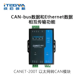 Модуль обмена CANET200T Ethernet на CAN Bus Gateway