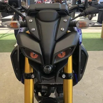 Наклейка для защиты фар мотоцикла, Защитная наклейка для обтекателя, защитная наклейка для Yamaha MT-09 2017 03 модель