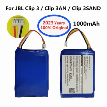 Новый 100% Оригинальный Сменный Аккумулятор Для JBL Clip 3 Clip3 Clip 3AN Clip 3 SAND 1000mAh L0721-LF Подлинный Динамик Плеера Bateria