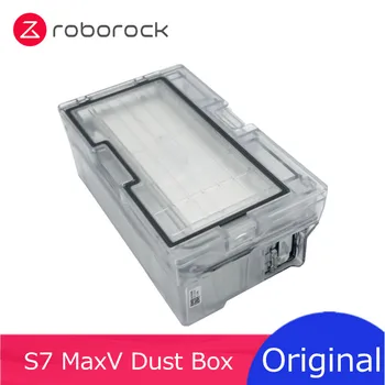 НОВЫЙ Оригинальный Пылесборник Roborock S7 MaxV Plus / Ultra с фильтрующими деталями, Пылесборник для робота-пылесоса, Моющиеся Аксессуары для фильтров