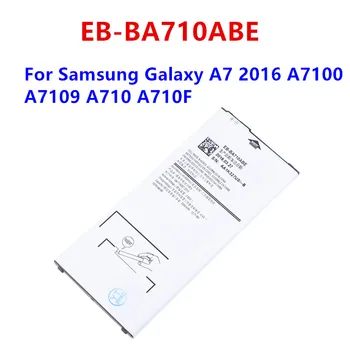 Оригинальный Аккумулятор EB-BA710ABE 3300 мАч Для Samsung Galaxy A7 A7100 A710 A7109 A710F 2016 Edition Мобильного Телефона