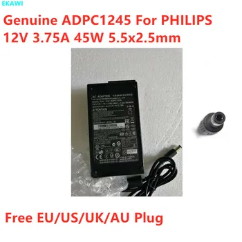 Подлинный адаптер переменного тока ADPC1245 12V 3.75A 45 Вт для PHILIPS AOC Зарядное устройство для светодиодного ЖК-монитора HP