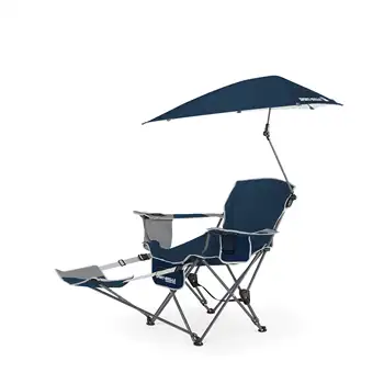 Походный стул Sport-Brella Blue с солнцезащитным козырьком