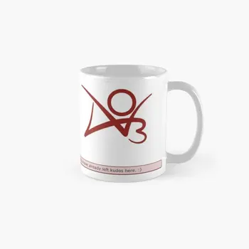 Престижность Ao3 И Логотип Классическая Кружка Фото Посуда Для Напитков Простая Чашка С Принтом Чая Дизайн Кофе Подарки Ручка С Изображением Круглое Изображение