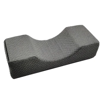 Профессиональная подушка для наращивания ресниц с привитыми ресницами для поддержки шеи, Серый