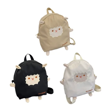 Рюкзак для девочек, Школьная сумка для студентов, Модная милая Мультяшная форма овцы, Женская дорожная сумка для средней школы, Рюкзаки для колледжа