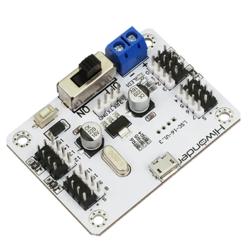 Сервоконтроллер Hiwonder LSC-16 16-канальные компоненты для комплектов роботов Steam Education Совместим с Arduino