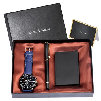 Специальный подарочный набор на юбилейный фестиваль для мужчин, портсигар из сплава, светящиеся стрелки, кварцевые наручные часы с подарочной коробкой Sing Pen