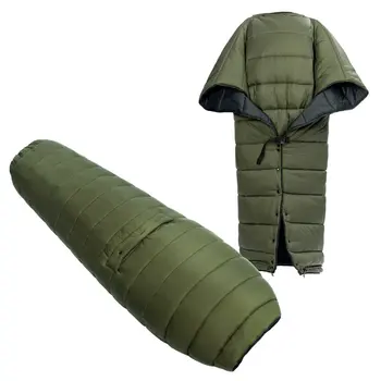 Стеганое одеяло для гамака премиум-класса, легкий и портативный спальный мешок, 40F, OD Зеленый, 78 