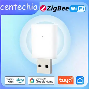 Усилитель-ретранслятор сигнала Tuya ZigBee, USB-удлинитель, стабильная передача для интеллектуальных устройств, расширение модуля домашней автоматизации на 15-20 м