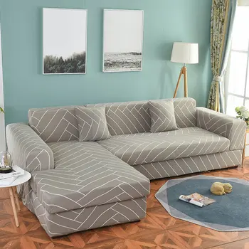 Эластичный чехол для дивана, эластичный протектор, мягкие большие диваны, чехол для дивана, противоскользящий эластичный домашний декор, мебельный чехол для подушки, домашний