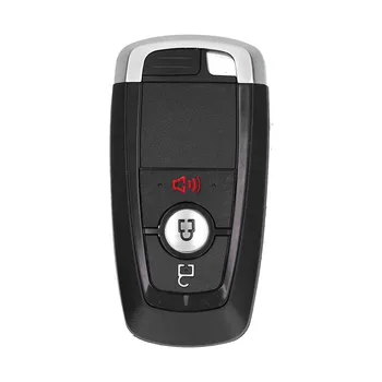 Брелок для ключей без ключа Изысканный Смарт‑Ключ, Встроенный Аккумулятор, 3 Кнопки для Замены автомобиля Ford Ecosport/Edge/Explorer/Fusion
