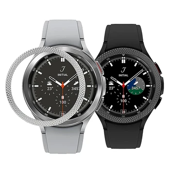 Для Samsung Galaxy Watch 6 40 мм 44 мм безель Кольцо из нержавеющей стали протектор для Galaxy Watch 5 45 мм 4 классический 42/46 мм безель петля