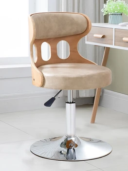 Простой маленький компьютерный стул удобная домашняя спальня кабинет кресло-лифт Кресло для общежития коммерческий кассир барный стул стойка регистрации